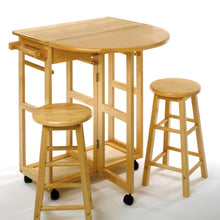 Load image into Gallery viewer, Ultimate Portable Kitchen Island Breakfast Bar Table Set