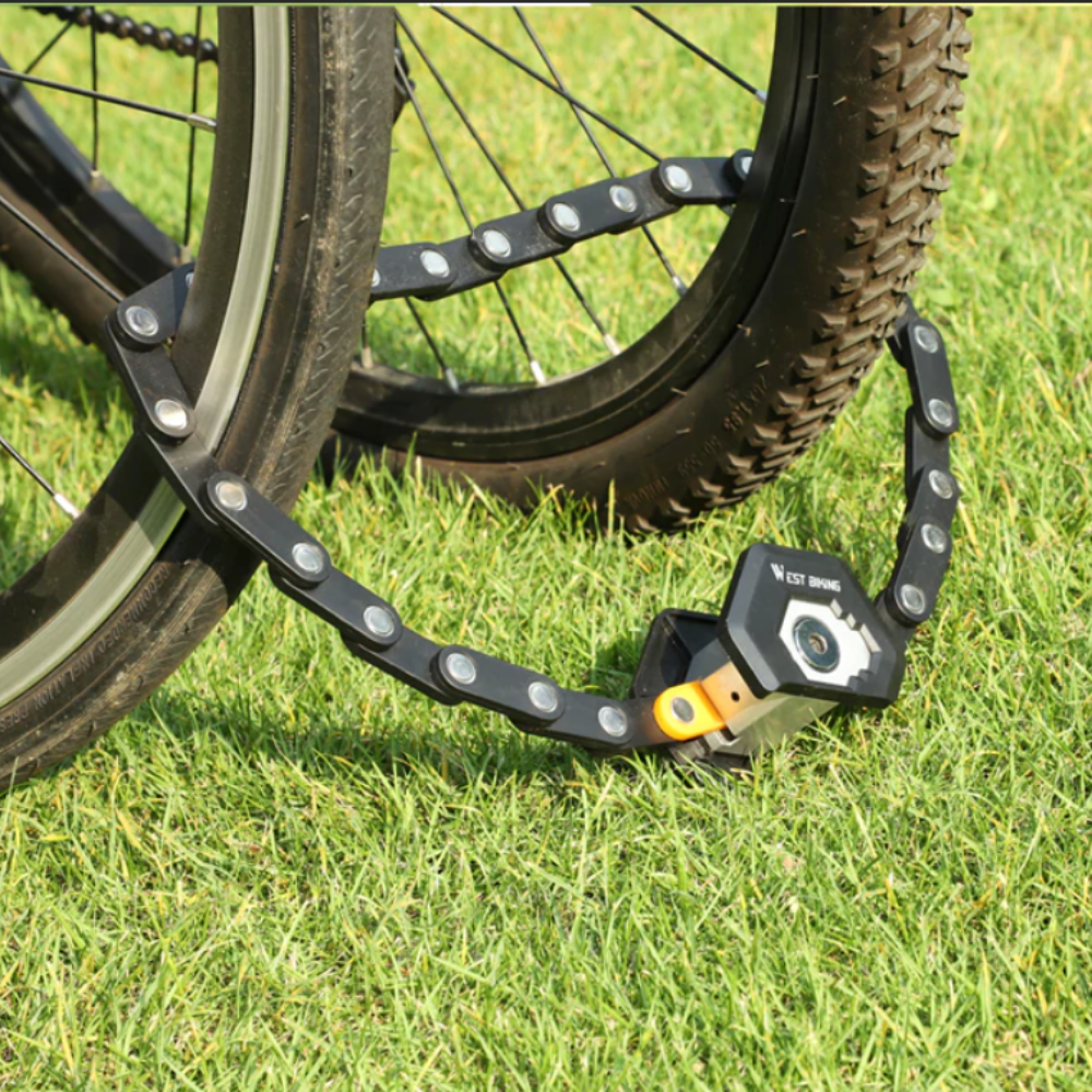 Foldable Bike Chain Cable Lock | Zincera