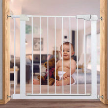 Load image into Gallery viewer, Wide Baby Walk Through Fence Gate With Door Pressure Mounted | Zincera