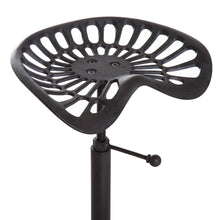 Load image into Gallery viewer, Adjustable Ergonomic Rolling Saddle Chair Bar Counter Stool