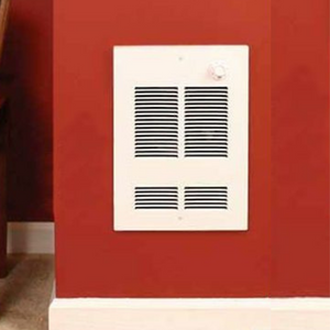 Shallow Wall Mounted Electric Panel Heater With Thermostat 1000W