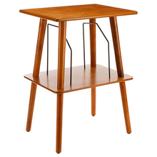 Load image into Gallery viewer, Premium Vinyl Record Player Shelf Storage Stand