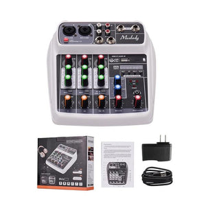 Small Audio Sound Digital USB Mixer 48V | Zincera