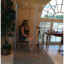Load image into Gallery viewer, Premium Portable Fully Enclosed Vocal Sound Recording Isolation Booth