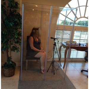 Premium Portable Fully Enclosed Vocal Sound Recording Isolation Booth