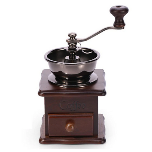 Antique Manual Hand Coffee Burr Grinder | Zincera