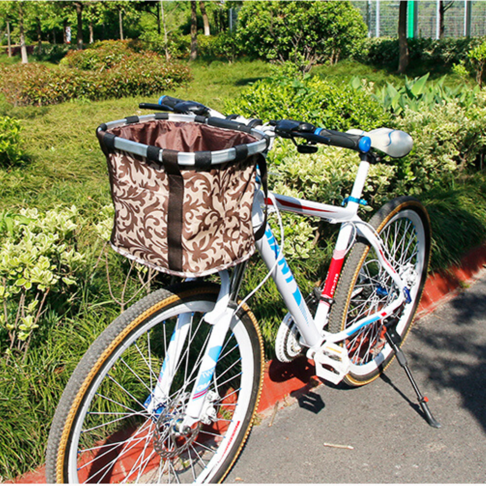 Premium Bicycle Storage Front Basket | Zincera