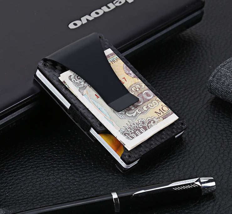 Carbon Fibre RFID Blocking Wallet | Zincera