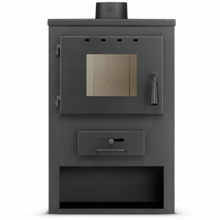 Load image into Gallery viewer, Freestanding Multifuel Modern Wood Burner Stove