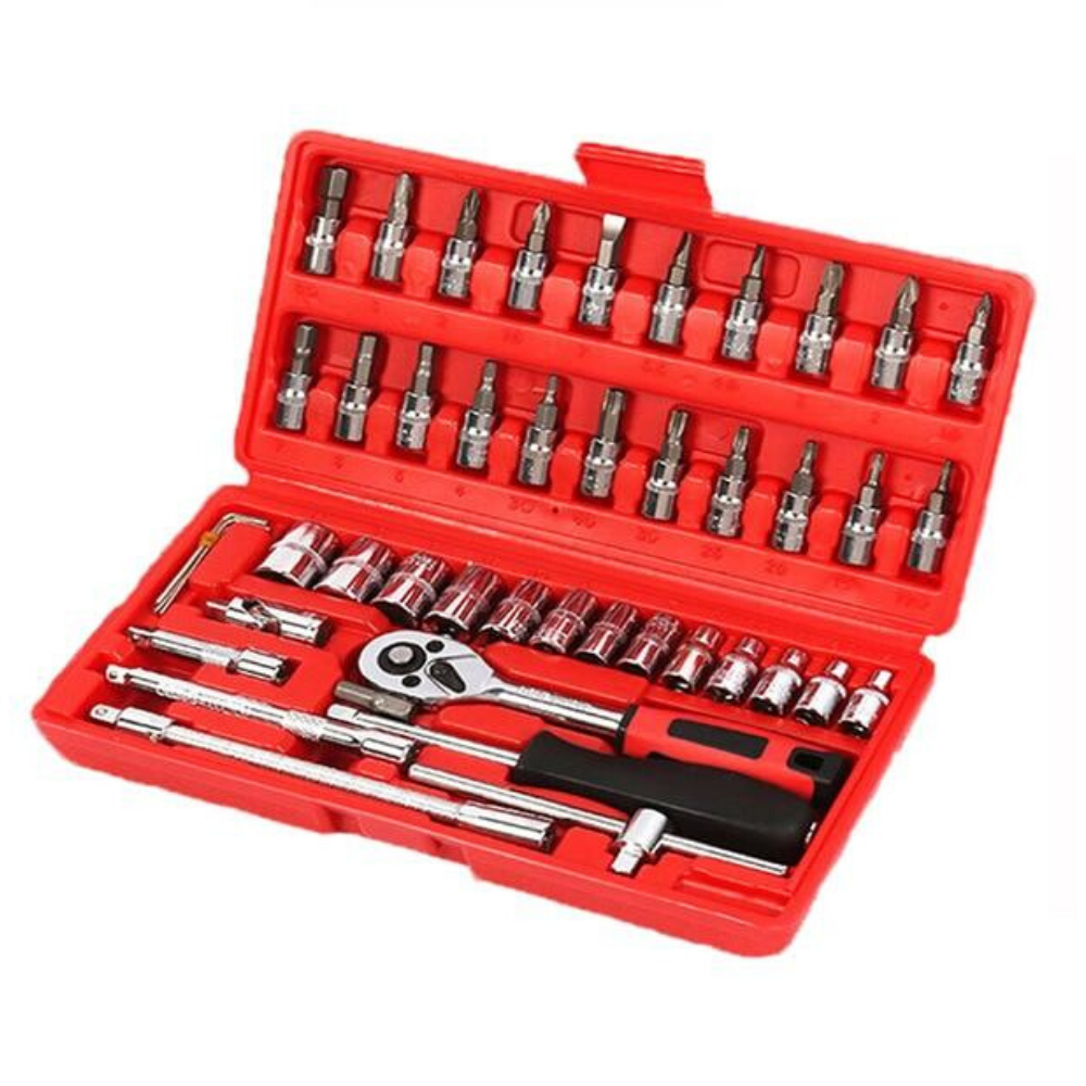 Flex Head Ratcheting Metric Wrench Set | Zincera