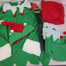 Load image into Gallery viewer, Christmas Fantasy Halloween Elf Adult Costume Outfit