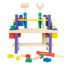 Load image into Gallery viewer, Kids Realistic Pretend Play Tool Work Bench Toy