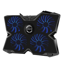 Load image into Gallery viewer, Laptop Cooling Pad Stand With Four Fans | Zincera
