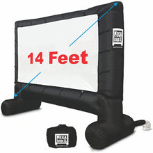 Load image into Gallery viewer, Inflatable Outdoor Blow Up Movie Projector Screen 14 FT | Zincera