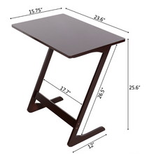 Load image into Gallery viewer, Large Bedside Couch TV Dinner Standing Tray Table | Zincera