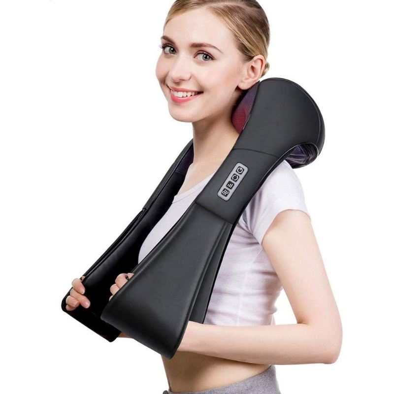 Heated Electric Neck And Back Massager | Zincera