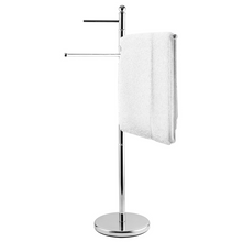 Load image into Gallery viewer, Free Standing Bathroom Towel Drying Rack Stainless Steel | Zincera