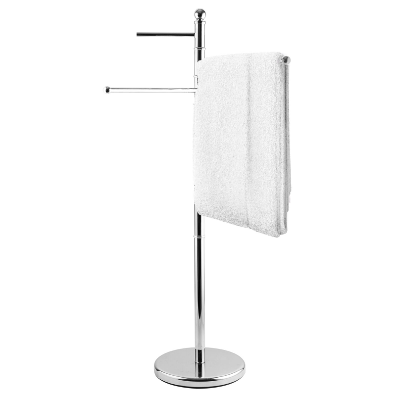 Free Standing Bathroom Towel Drying Rack Stainless Steel | Zincera