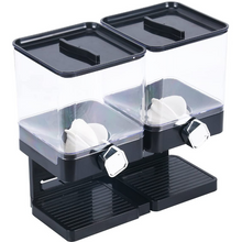 Load image into Gallery viewer, Double Dry Food / Cereal Dispenser Set | Zincera
