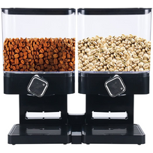 Load image into Gallery viewer, Double Dry Food / Cereal Dispenser Set | Zincera