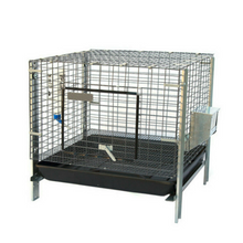 Load image into Gallery viewer, Large Indoor Wire Rabbit Home Cage 24.4&quot; | Zincera