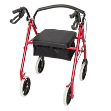 Load image into Gallery viewer, Foldable Senior Rolling Walker With Seat And Wheels | Zincera