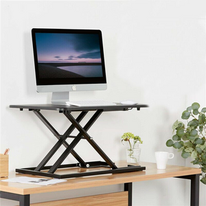 Premium Adjustable Standing Desk Converter | Zincera