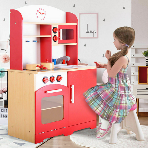 Ultimate Kids Wooden Play Toy Kitchen Set | Zincera