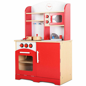 Ultimate Kids Wooden Play Toy Kitchen Set | Zincera