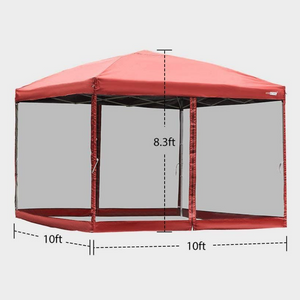 Large Pop Up Screen House Room Tent | Zincera