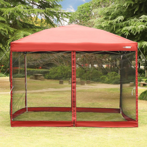 Large Pop Up Screen House Room Tent | Zincera