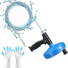 Load image into Gallery viewer, Long Plumbing Drain Cleaner Toilet Auger Snake 25FT | Zincera