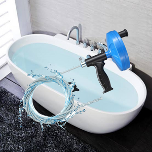 Long Plumbing Drain Cleaner Toilet Auger Snake 25FT | Zincera