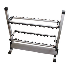 Load image into Gallery viewer, Portable Large Fishing Rod Holder Storage Rack | Zincera