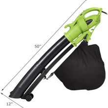 Load image into Gallery viewer, Portable Yard Leaf Blower Vacuum Mulcher 7.5 AMP | Zincera