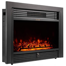 Load image into Gallery viewer, Premium Indoor LED Electric Fireplace Heater Insert | Zincera