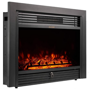 Premium Indoor LED Electric Fireplace Heater Insert | Zincera