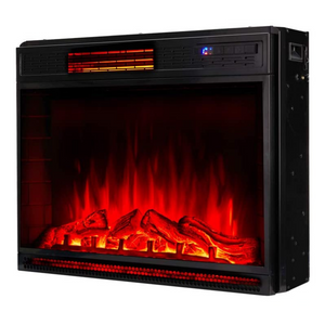 Premium Indoor LED Electric Fireplace Heater Insert | Zincera