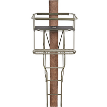 Load image into Gallery viewer, Heavy Duty Two Man Ladder Deer Tree Stand 13&quot; | Zincera