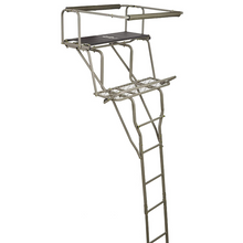 Load image into Gallery viewer, Heavy Duty Two Man Ladder Deer Tree Stand 13&quot; | Zincera