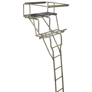 Heavy Duty Two Man Ladder Deer Tree Stand 13" | Zincera