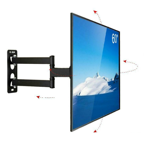 Full Motion Flat Screen TV Wall Mount Hanger Bracket 32