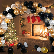 Load image into Gallery viewer, Gold Balloon Arch Garland Stand Kit 120pcs | Zincera