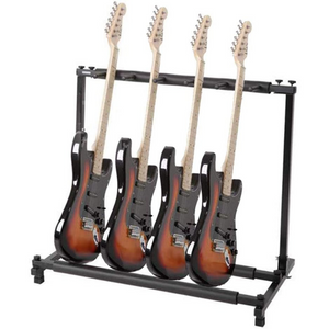 Premium Foldable Multi Guitar Rack Stand | Zincera