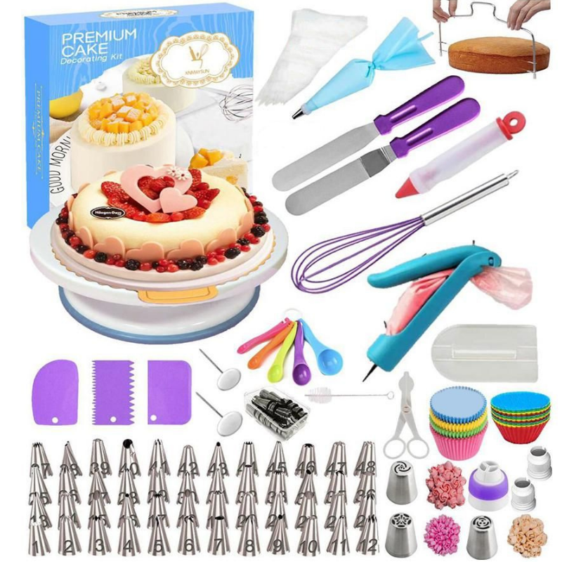 Ultimate Cake Decorating Supplies Tool Kit 219 pcs