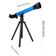 Load image into Gallery viewer, Portable Kids Beginner Refracting Starter Telescope