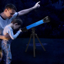 Load image into Gallery viewer, Portable Kids Beginner Refracting Starter Telescope