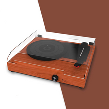 Load image into Gallery viewer, Portable Wooden Retro Bluetooth Vinyl Record Player