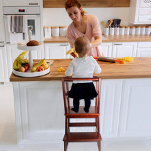 Load image into Gallery viewer, Heavy Duty Kids Kitchen Learning Helper Step Stool Tower