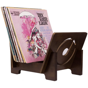 Modern Macrame Vinyl Record Holder Storage Stand